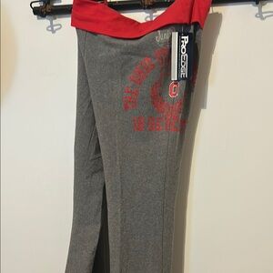 Pro Edge Gray and Red Joggers Relaxed Fit Ohio State
